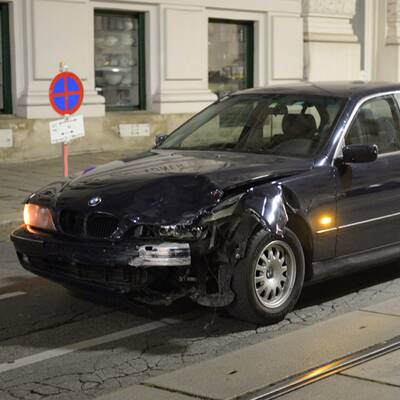 Frontal-Crash in der Josefstadt