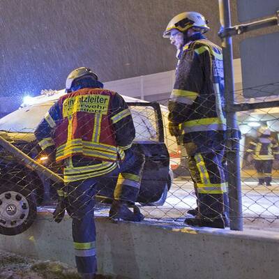 Unfall bei Baden (NÖ)