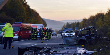 Horror-Crash fordert 5 Tote in Deutschland