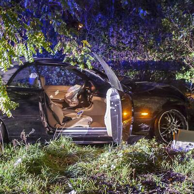 Das Auto war nach dem Unfall ein Totalschaden.