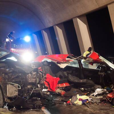 Der Pkw geriet ins Schleudern