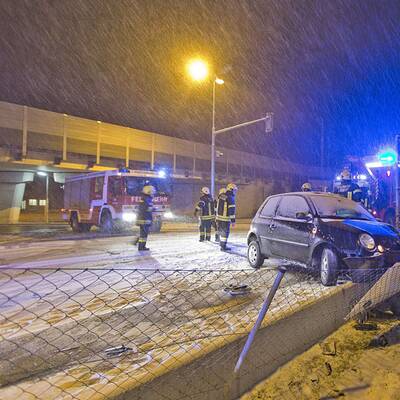 Unfall bei Baden (NÖ)