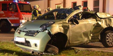 Gänserndorf: Mann rast in den Tod