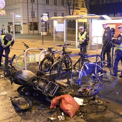 Frontal-Crash in der Josefstadt