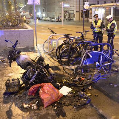 Frontal-Crash in der Josefstadt