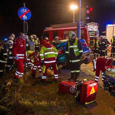 Das Auto war ein Totalschaden.