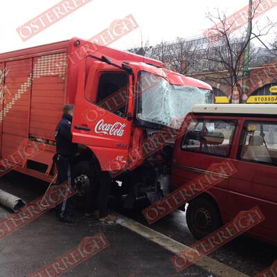 Massencrash am Währinger Gürtel