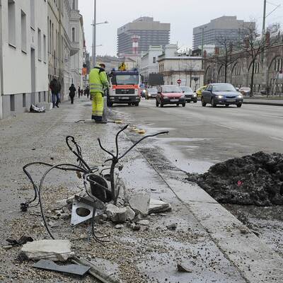 Massencrash am Währinger Gürtel