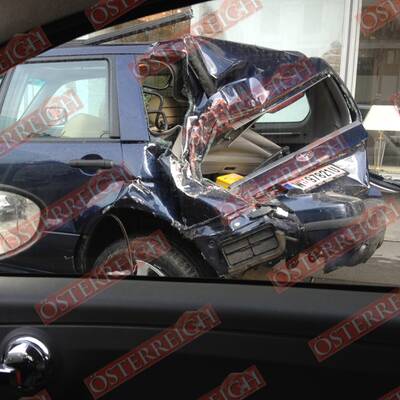 Massencrash am Währinger Gürtel