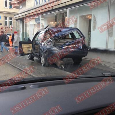 Massencrash am Währinger Gürtel