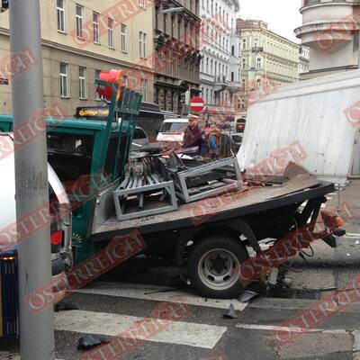 Massencrash am Währinger Gürtel