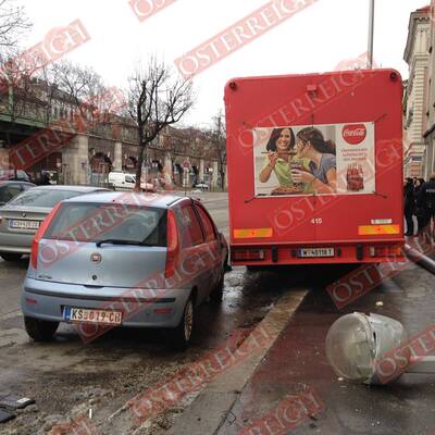 Massencrash am Währinger Gürtel