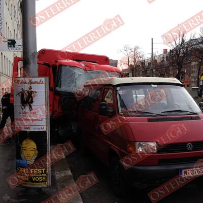 Massencrash am Währinger Gürtel