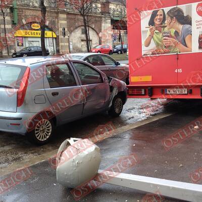 Massencrash am Währinger Gürtel