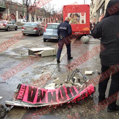 Massencrash am Währinger Gürtel