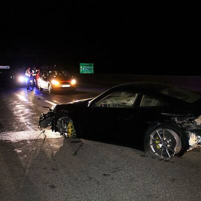 Alko-Unfall auf der Westautobahn