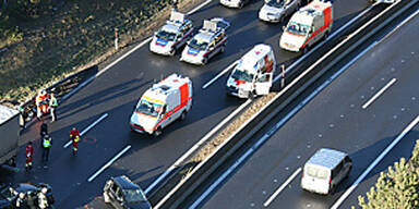 Schwerer Unfall auf der A2