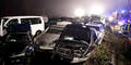 Massen-Crash im Nebel: Acht Tote