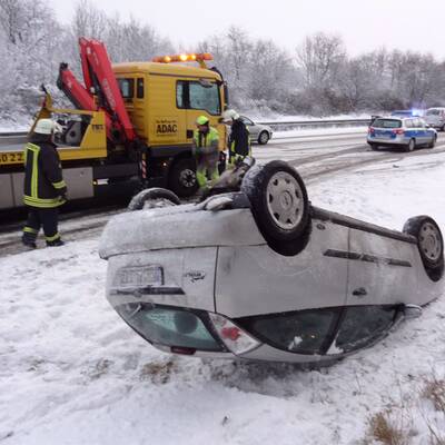 Schneechaos in Italien