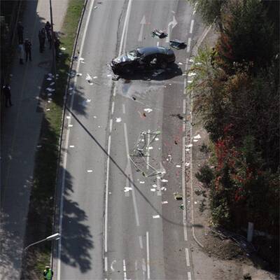 Haiders tödlicher Verkehrsunfall