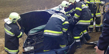 Baby bei Unfall schwer verletzt