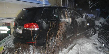 Katze verursacht Unfall in Baden