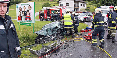 Unfall bei Preding