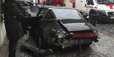 Unfall bei Wachau-Historic in Melk