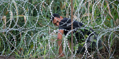 Stacheldrahtzaun Ungarn