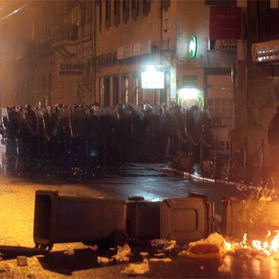 Ungarn-Ausschreitungen