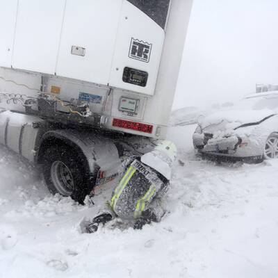 Massenunfall in Ungarn