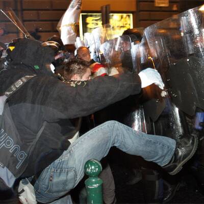 Ungarn-Ausschreitungen