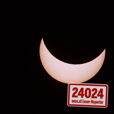 So sehen oe24-Leser die Sonnenfinsternis