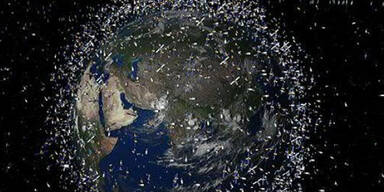 Weltraumschrott bedroht Austro-Satelliten
