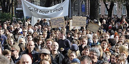 Polizei räumt besetzten Audimax