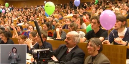 Polizei räumt besetzten Audimax