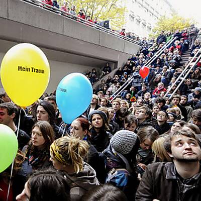 Vollversammlung an der Uni Klagenfurt