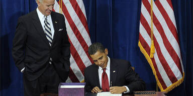 Obama unterzeichnete Rekord-Konjunkturpaket