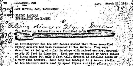UFO-Bericht des FBI