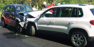 Unfall bei Unterwaltersdorf