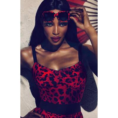 Naomi Campbell für D&G 'Animalier Eyewear'