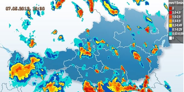 Unwetter zogen über Österreich