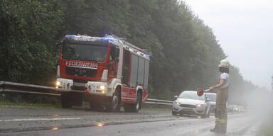 Unwetter in Ost&ouml;sterreich