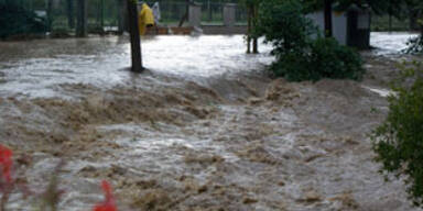 Teile des Landes standen in der Nacht unter Wasser