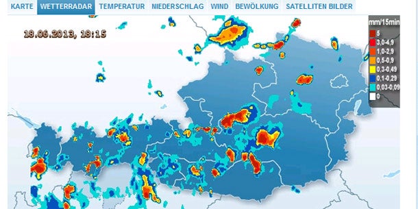 Hitze: Jetzt kommen Unwetter