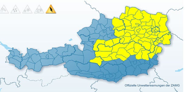 Jetzt kommen heftige Gewitter
