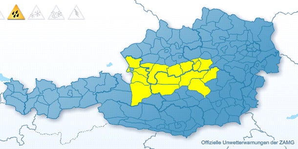 Sommer mit Abstrichen in Österreich