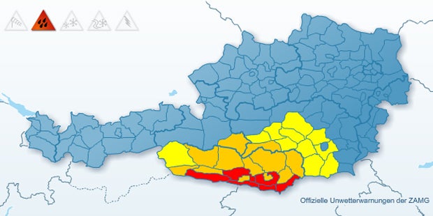 Jetzt kommt die Regen-Walze