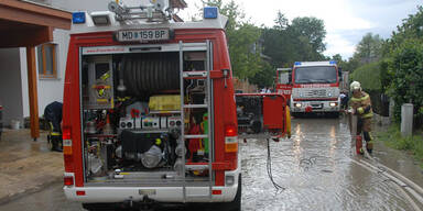 Unwetter in Österreich