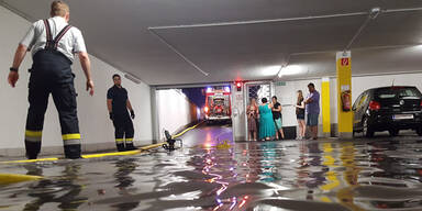 Unwetter Traun